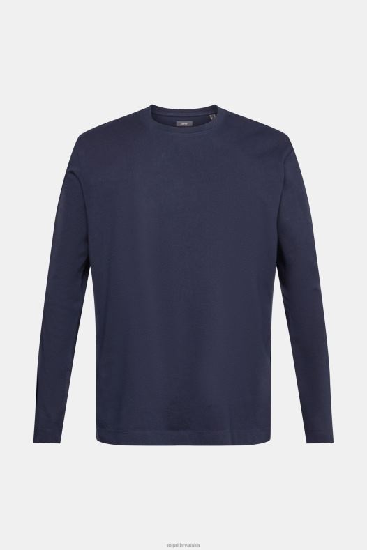 Esprit muškarci majica dugih rukava od džersija mornarica dugi rukav A48RT948
