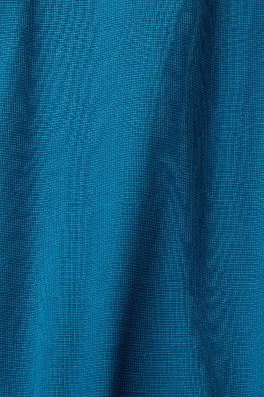 Esprit muškarci waffle pique majica dugih rukava tamno tirkizna dugi rukav A48RT851