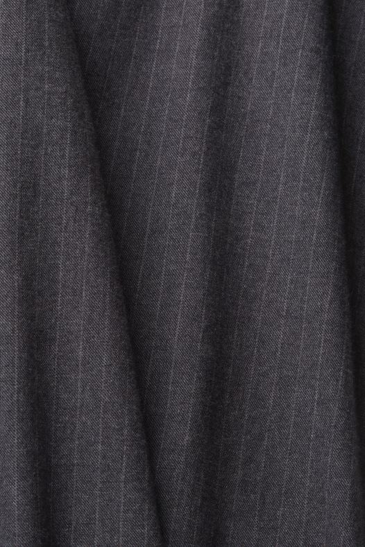 Esprit muškarci hlače na pruge s uzicom za pojas srednje siva hlače & hlače A48RT815