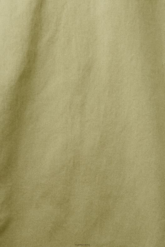 Esprit muškarci uske chino hlače svijetli kaki hlače & hlače A48RT593