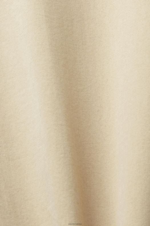 Esprit muškarci vintage cargo hlače ravnog kroja svijetlo bež hlače & hlače A48RT731