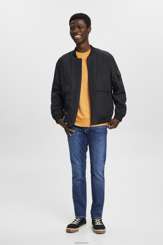 Esprit muškarci jakna u bomber stilu crno jakne A48RT766
