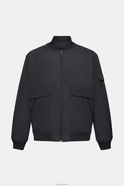 Esprit muškarci jakna u bomber stilu crno jakne A48RT766