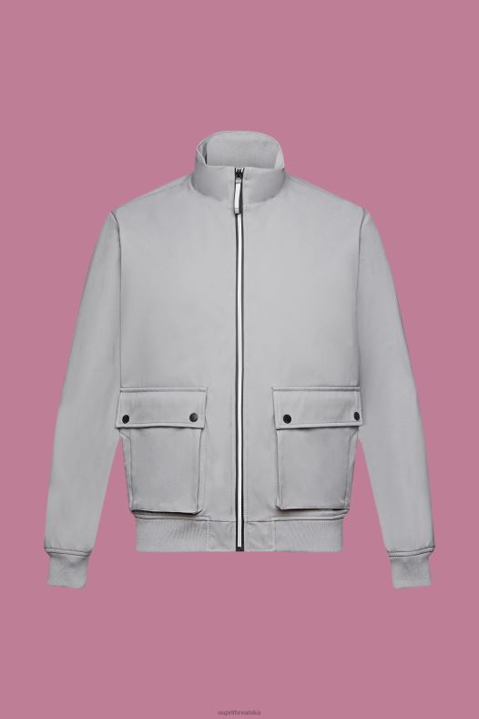 Esprit muškarci riblja kost softshell jakna srednje siva jakne A48RT729