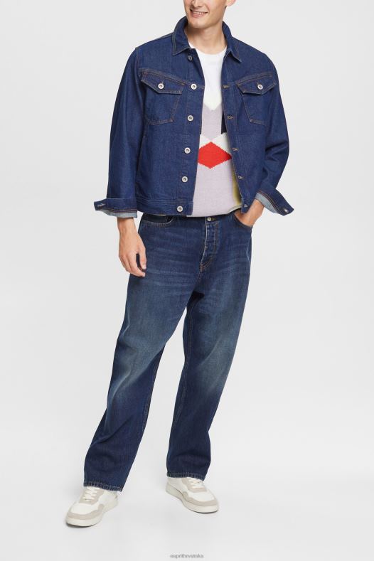 Esprit muškarci traper jakna plavo tamno pranje jakne A48RT879