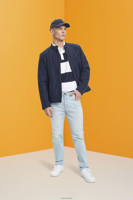 Esprit muškarci vodoodbojna ripstop jakna mornarica jakne A48RT712