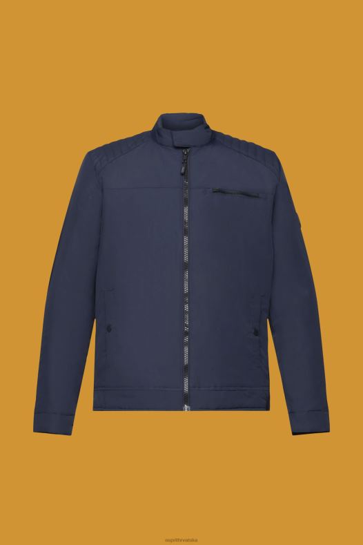 Esprit muškarci vodoodbojna ripstop jakna mornarica jakne A48RT712