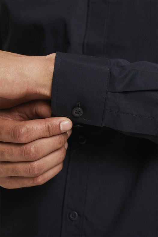 Esprit muškarci košulja crno košulje A48RT900