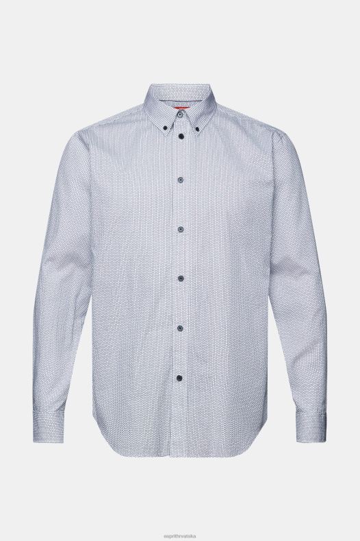 Esprit muškarci pamučna košulja od poplina mornarica košulje A48RT575