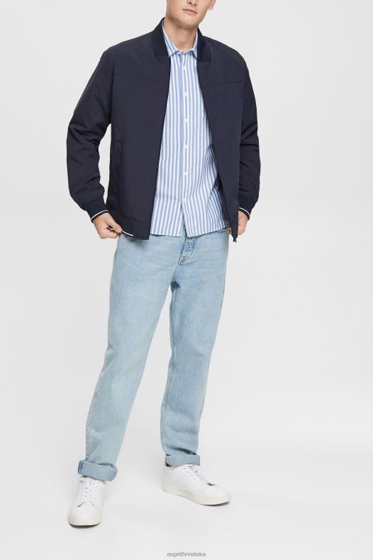Esprit muškarci prugasta košulja plava košulje A48RT873
