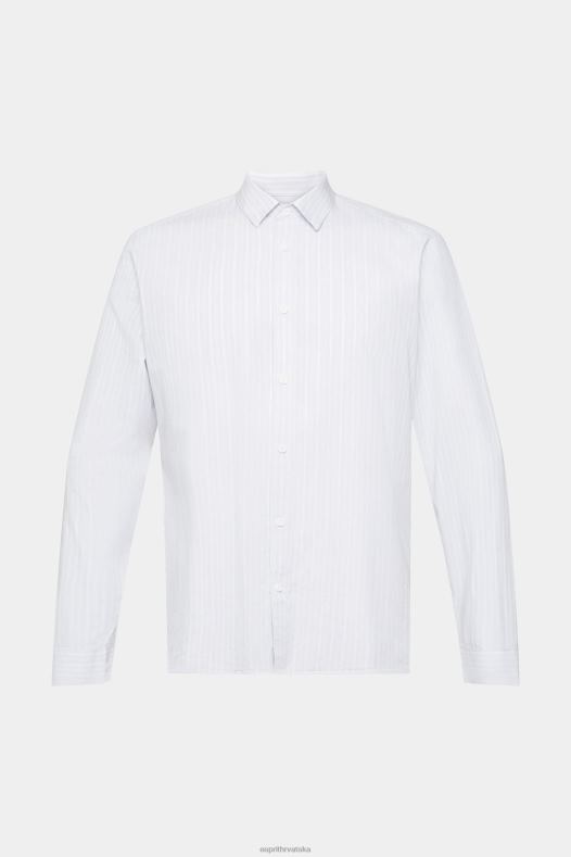 Esprit muškarci prugasta košulja svijetlo plava košulje A48RT686