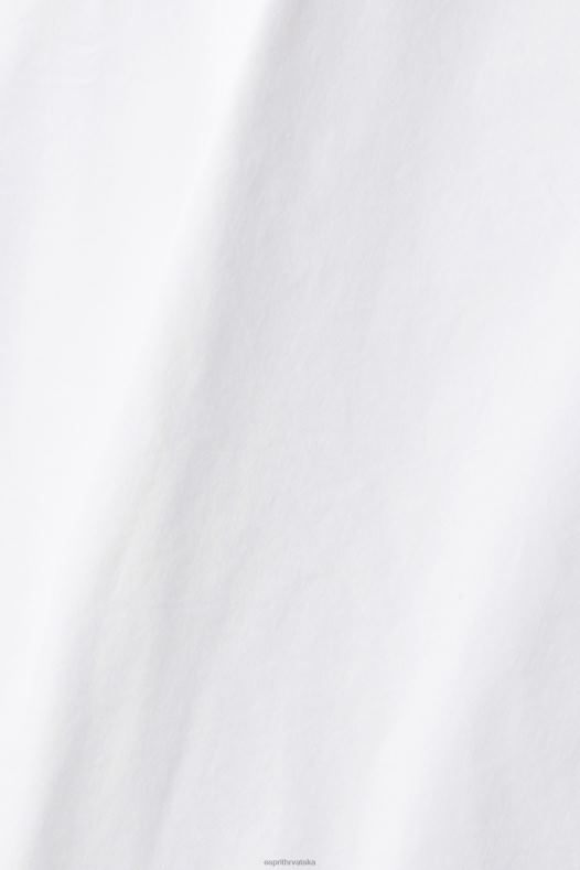 Esprit muškarci uska košulja bijela košulje A48RT914