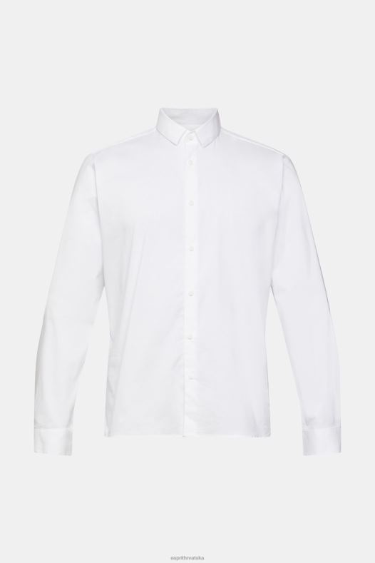 Esprit muškarci uska košulja bijela košulje A48RT914