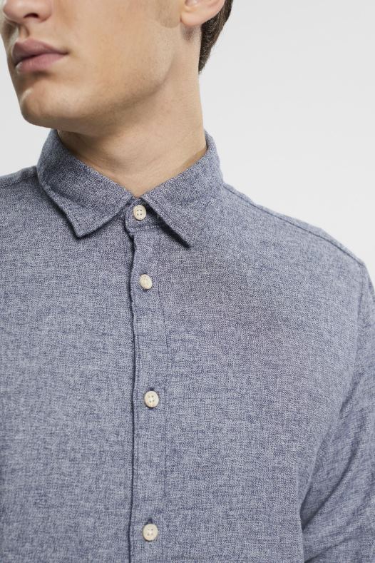 Esprit muškarci uska košulja mornarica košulje A48RT701