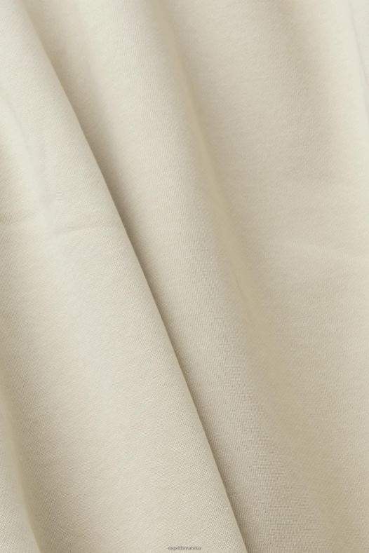 Esprit muškarci majica s kapuljačom pune dužine svijetlo taupe majice i majice s kapuljačom A48RT635