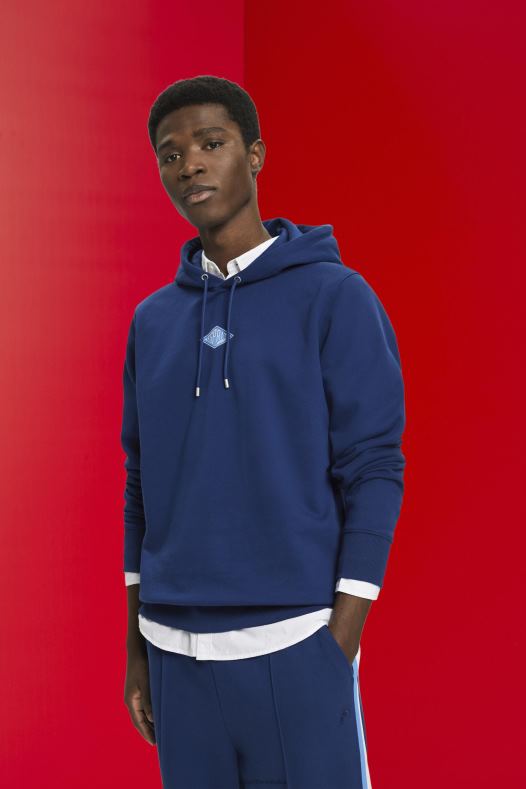 Esprit muškarci majica s kapuljačom s logotipom na prsima tinta majice i majice s kapuljačom A48RT641