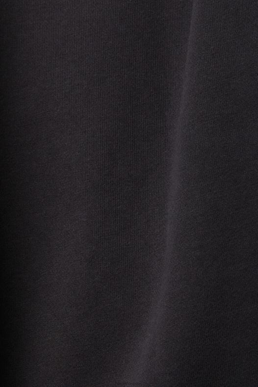 Esprit muškarci majica s printom logotipa crno majice i majice s kapuljačom A48RT653