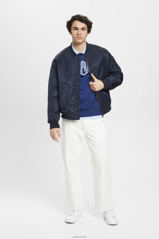 Esprit muškarci majica s printom logotipa tinta majice i majice s kapuljačom A48RT657