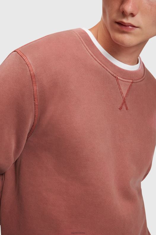 Esprit muškarci održiva majica s okruglim izrezom terakota majice i majice s kapuljačom A48RT937