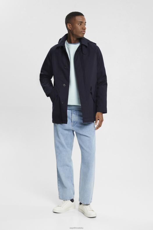 Esprit muškarci reciklirano: jednobojna majica svijetlo vodeno zelena majice i majice s kapuljačom A48RT749