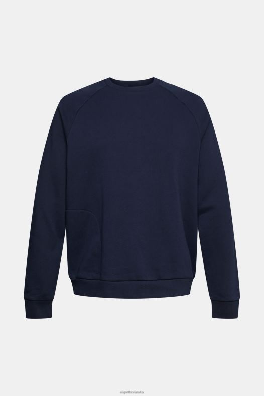 Esprit muškarci trenirka s džepom na zip mornarica majice i majice s kapuljačom A48RT934