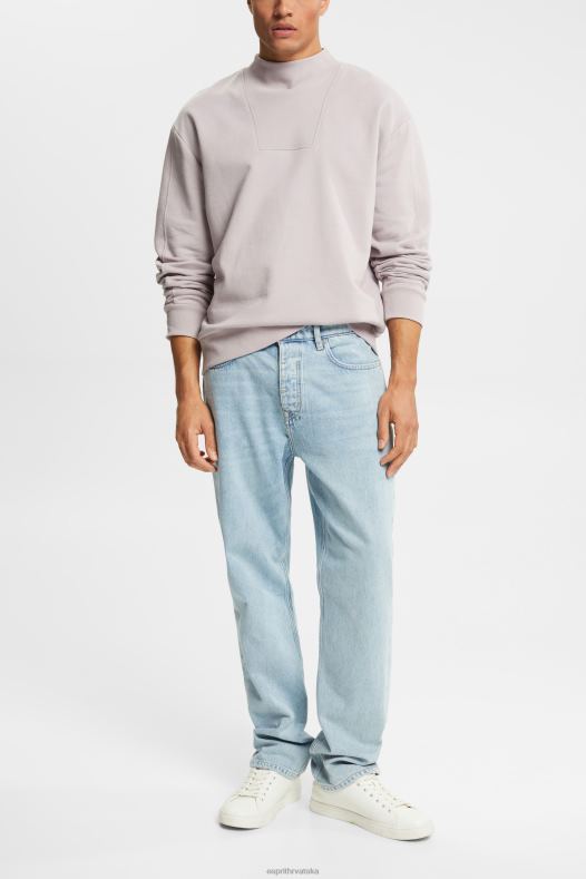 Esprit muškarci trenirka s podignutim ovratnikom lavanda majice i majice s kapuljačom A48RT953