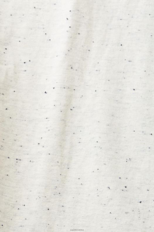 Esprit muškarci majica kratkih rukava s pjegama bijela majice kratkih rukava A48RT779