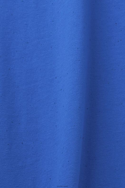 Esprit muškarci majica kratkih rukava s pjegama plava majice kratkih rukava A48RT781