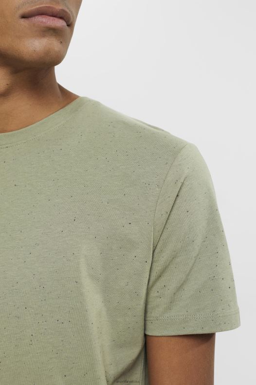 Esprit muškarci majica kratkih rukava s pjegama svijetli kaki majice kratkih rukava A48RT780