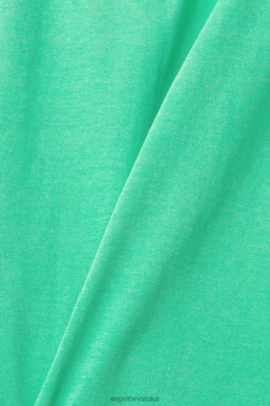 Esprit muškarci majica od dresa zelena majice kratkih rukava A48RT955