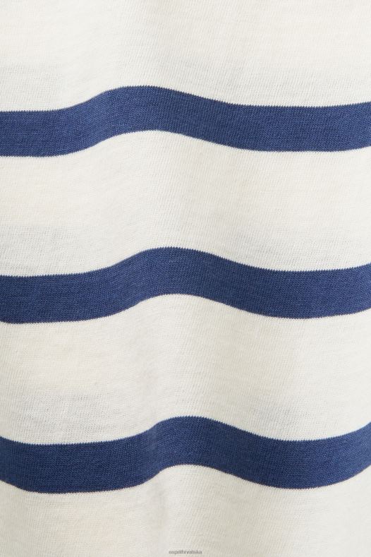 Esprit muškarci majica od žerseja na pruge, 100% pamuk led majice kratkih rukava A48RT591