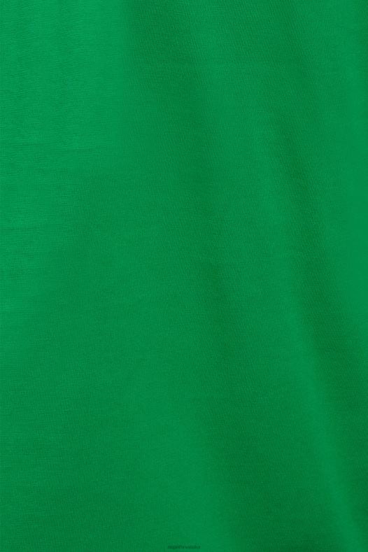 Esprit muškarci majica s logotipom mat sjaja zelena majice kratkih rukava A48RT617