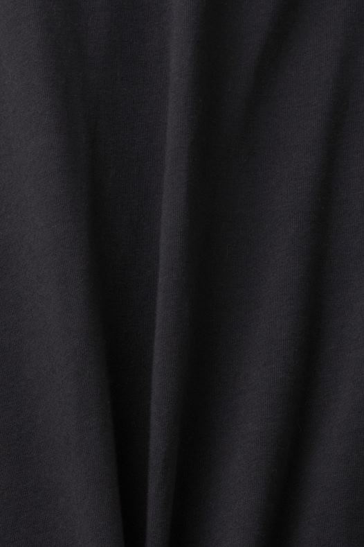 Esprit muškarci majica s printom logotipa crno majice kratkih rukava A48RT598