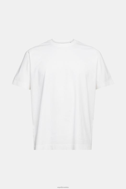 Esprit muškarci obična majica bijela majice kratkih rukava A48RT929