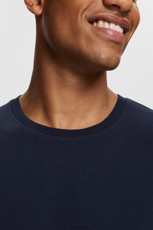 Esprit muškarci obična majica mornarica majice kratkih rukava A48RT930