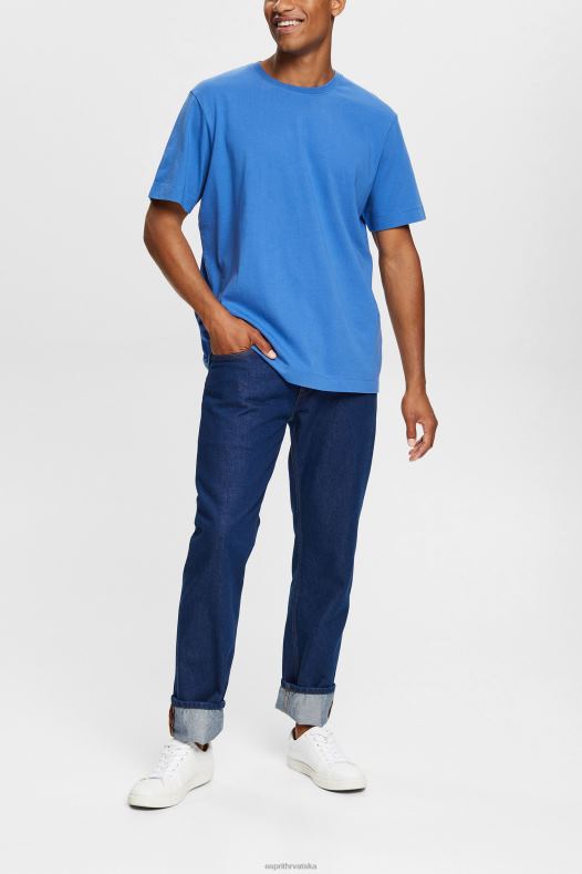 Esprit muškarci obična majica plava majice kratkih rukava A48RT931