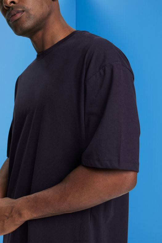 Esprit muškarci oversized dres majica mornarica majice kratkih rukava A48RT843