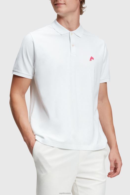 Esprit muškarci delfin teniski klub classic polo bijela polos A48RT893