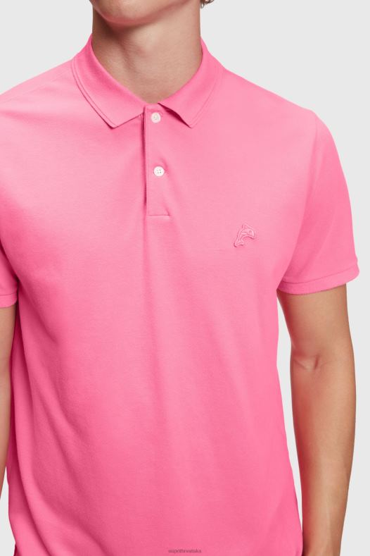 Esprit muškarci delfin teniski klub classic polo ružičasta polos A48RT897