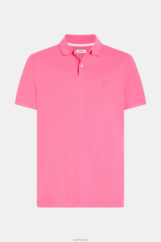 Esprit muškarci delfin teniski klub classic polo ružičasta polos A48RT897