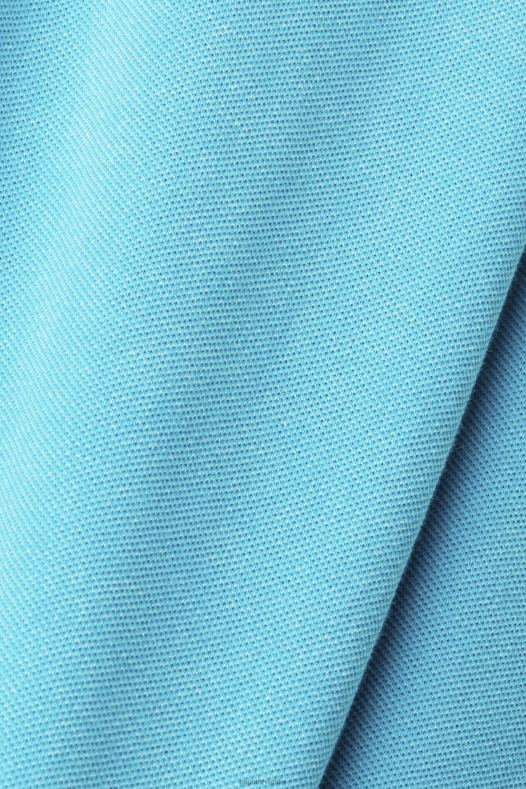 Esprit muškarci kameno isprana pamučna pike polo majica vodeno zelena polos A48RT708