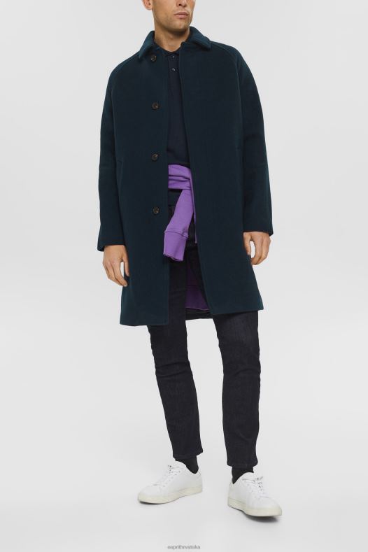 Esprit muškarci pima pamučna pique polo majica mornarica polos A48RT925