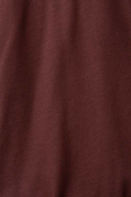 Esprit muškarci polo majica dugih rukava bordo crvena polos A48RT821