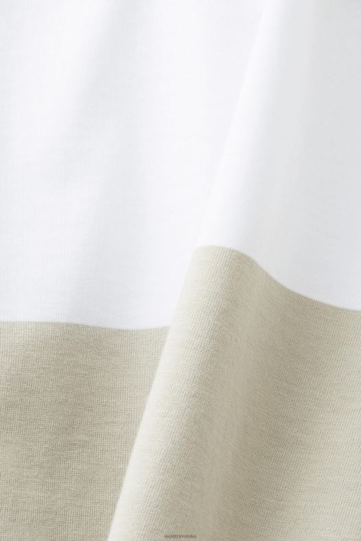 Esprit muškarci polo majica dugih rukava na pruge prašnjavo zelena polos A48RT719