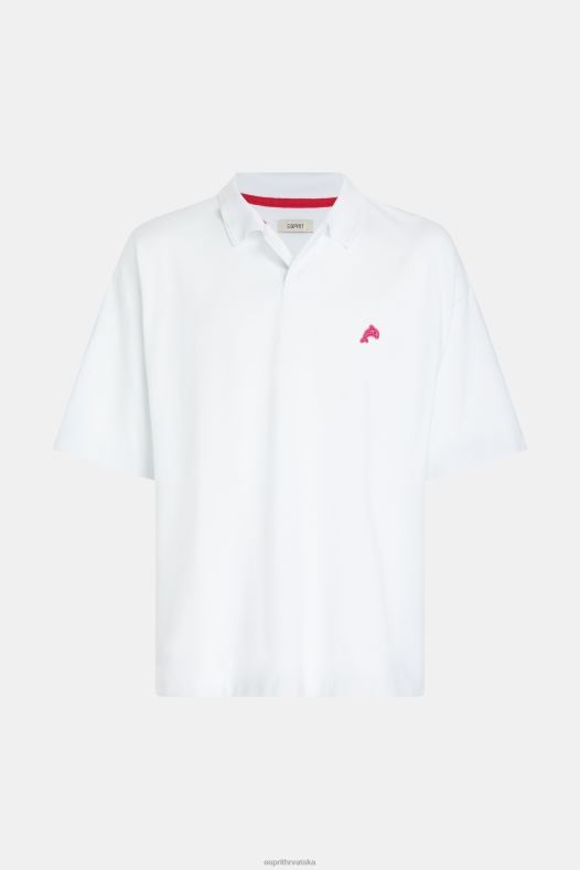 Esprit muškarci teniski klub delfin opušteni polo bijela polos A48RT877