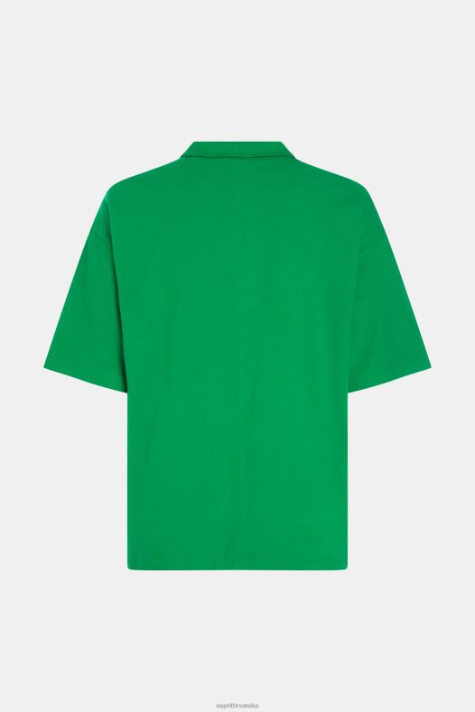 Esprit muškarci teniski klub delfin opušteni polo zelena polos A48RT875