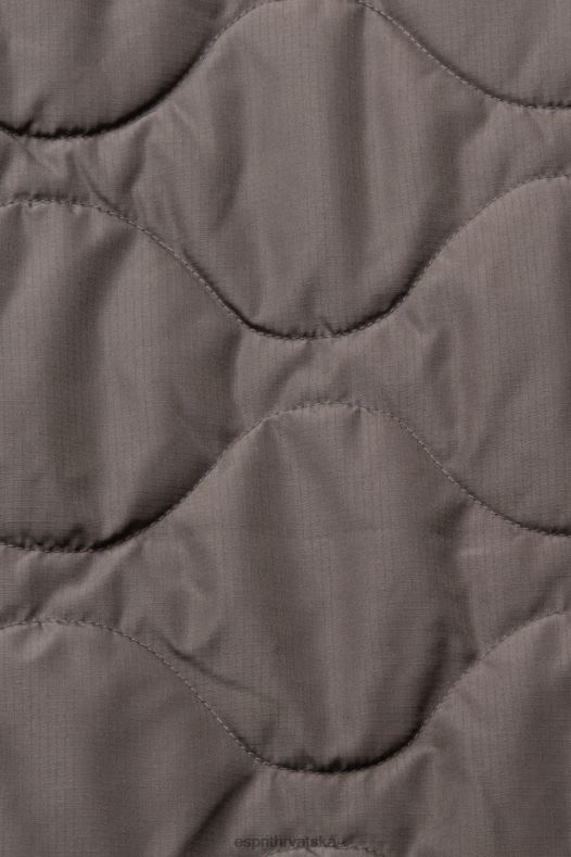 Esprit muškarci prošiveni prsluk tamni kaki prsluk A48RT842