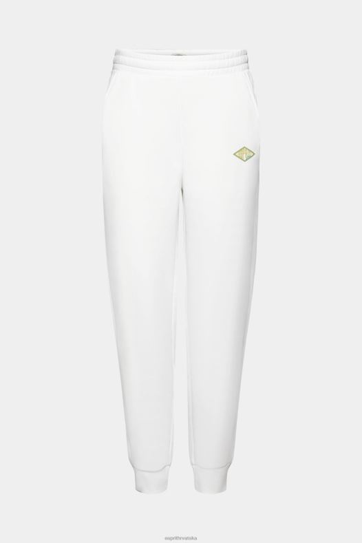 Esprit muškarci joggers s printom logotipa bijela trkači A48RT664