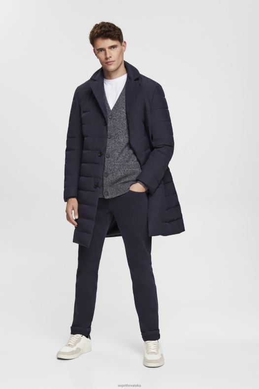 Esprit muškarci pleteni kardigan s gumbima mornarica veste A48RT698