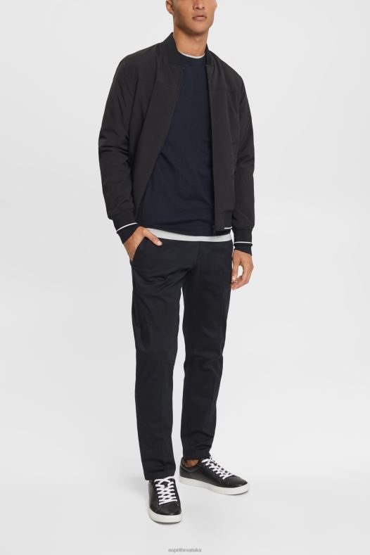 Esprit muškarci pleteni vuneni džemper mornarica veste A48RT904